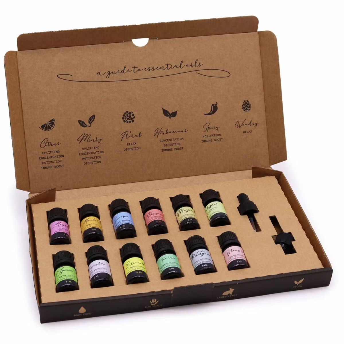 Spring Essential Oil Gift Set | 12 Aromatherapy Oils