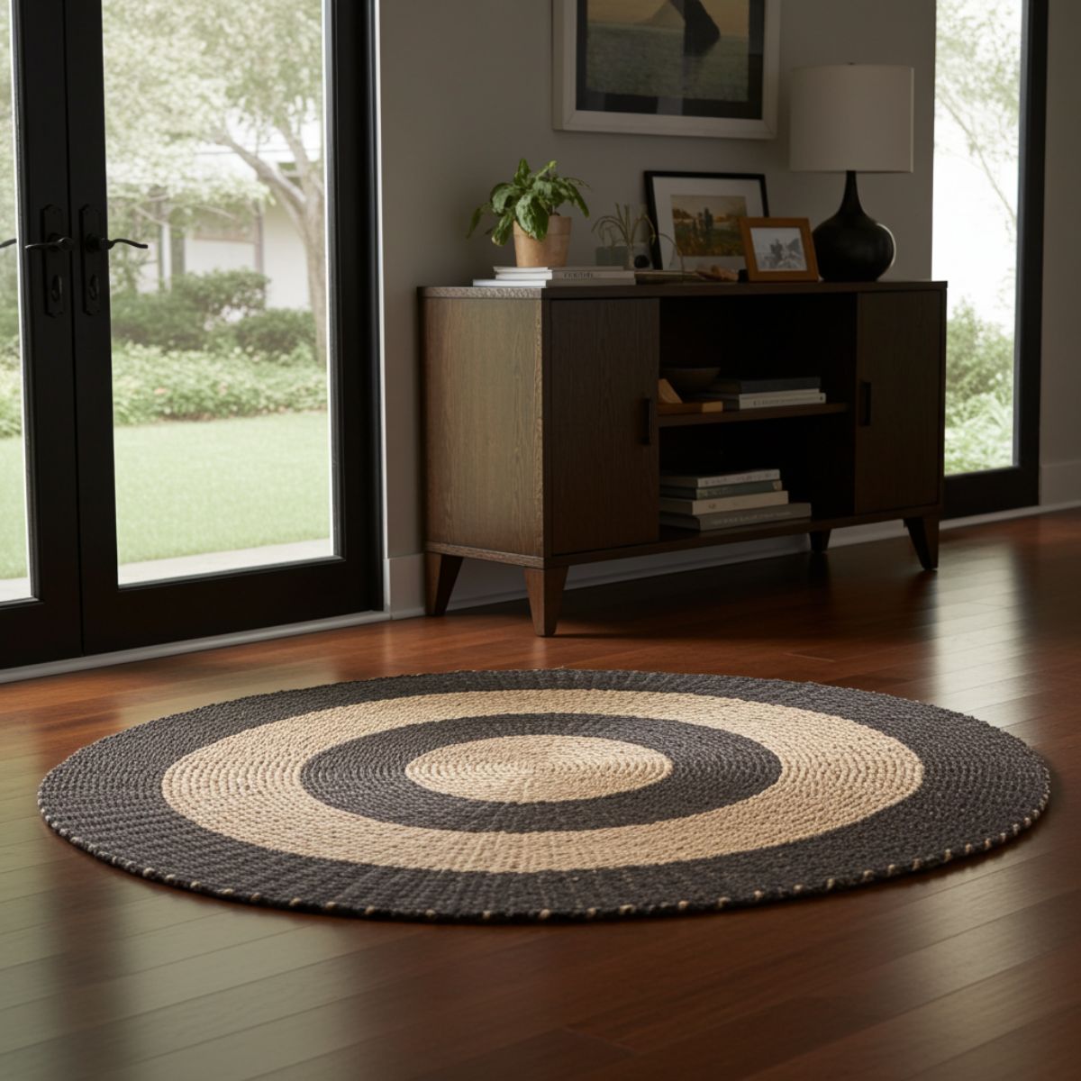 Seagrass Rug – Two-Tone Braided (1m) - Spencer Vibes