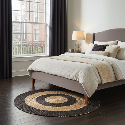 Seagrass Rug – Two-Tone Braided (1m) - Spencer Vibes