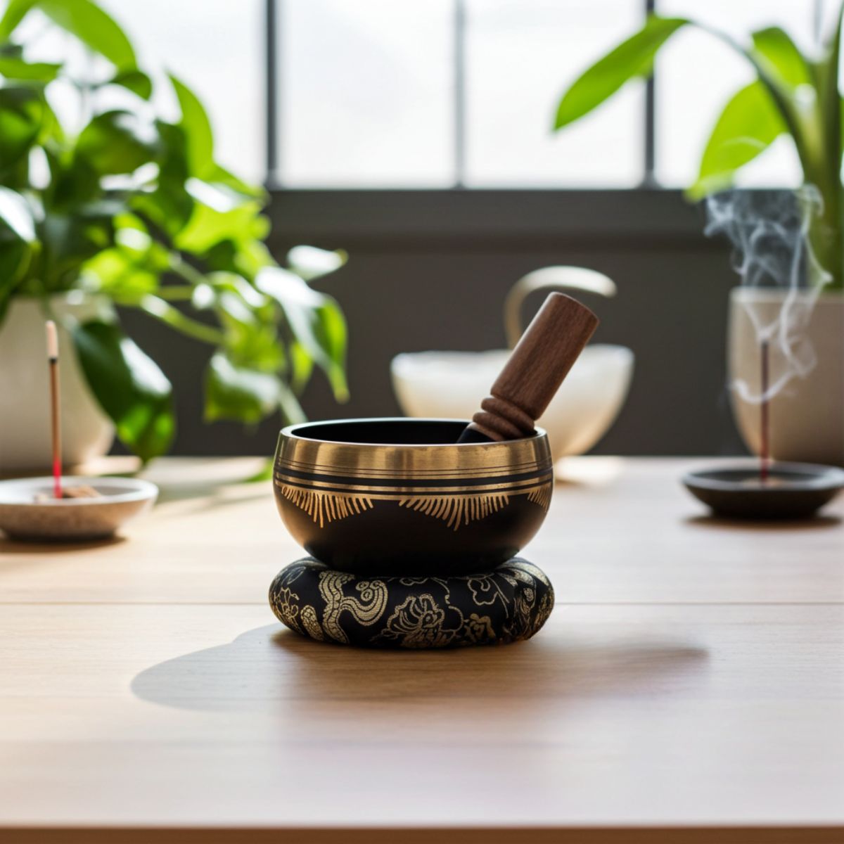 The Sound of Silence: Using Singing Bowls to Mask City Street Noise