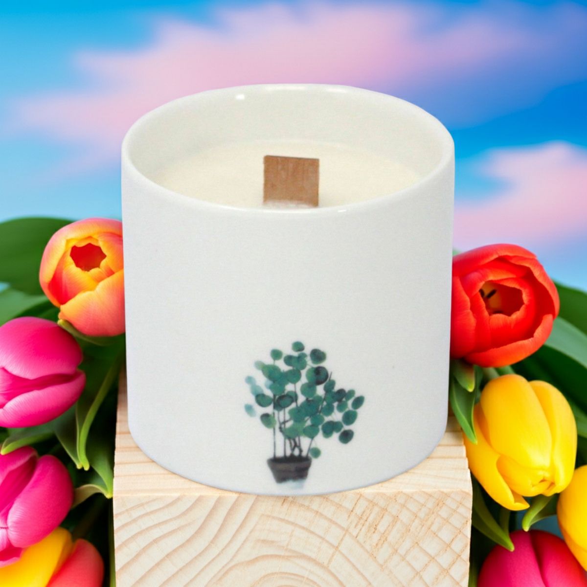 Large Botanical Candles - Victorian Peony - Spencer Vibes