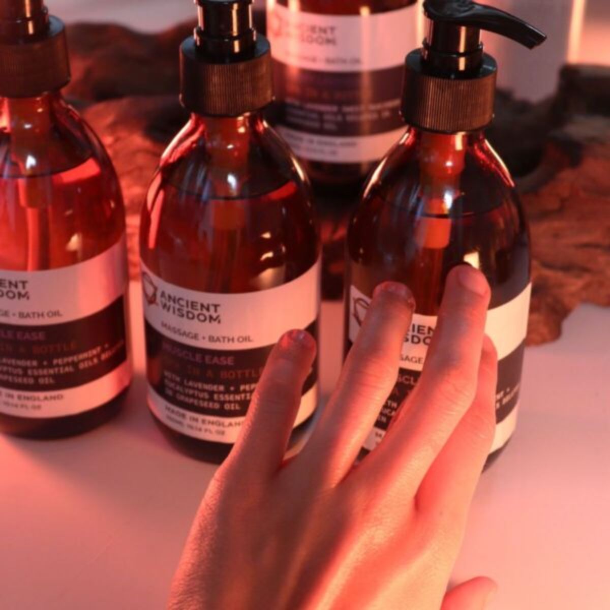 Relaxing Massage and Bath Oil 300ml | Lavender & Peppermint - Spencer Vibes