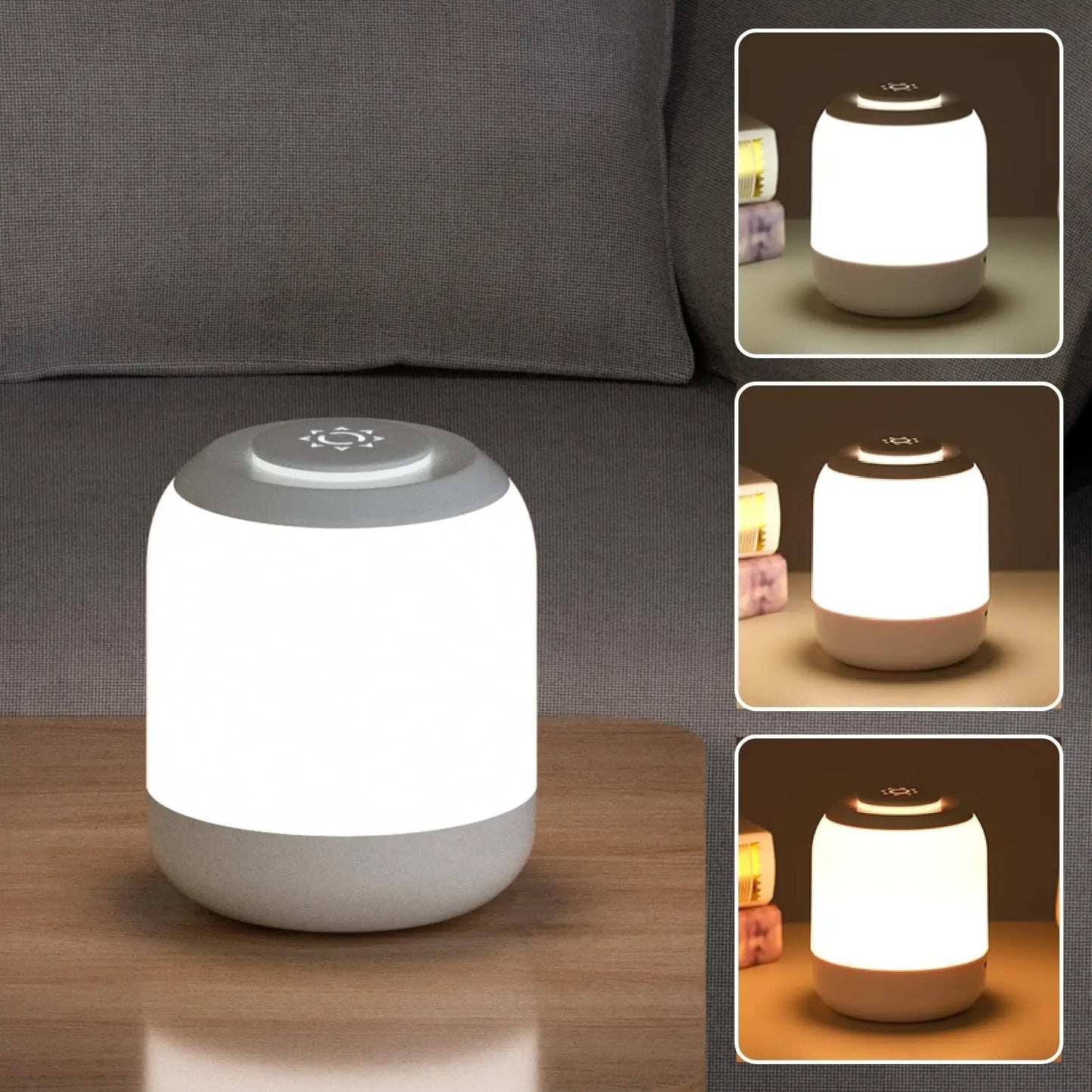 Night Light LED Touch Control Lamp | USB Rechargeable