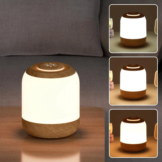 Night Light LED Touch Control Lamp | USB Rechargeable