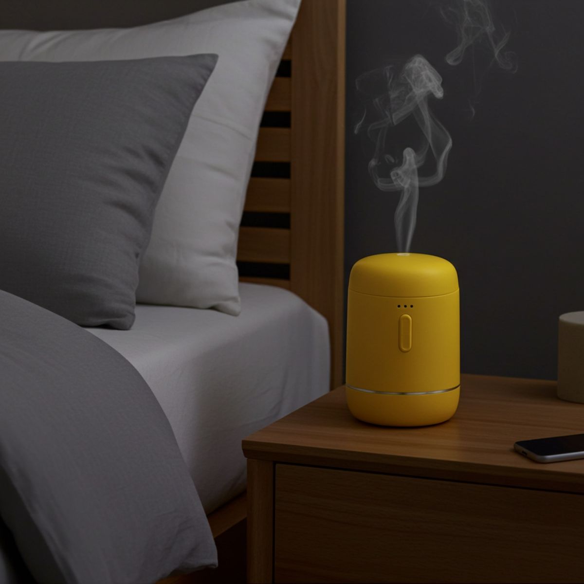 The Sunshine Nebuliser: Portable Waterless Essential Oil Diffuser (Yellow) - Spencer Vibes