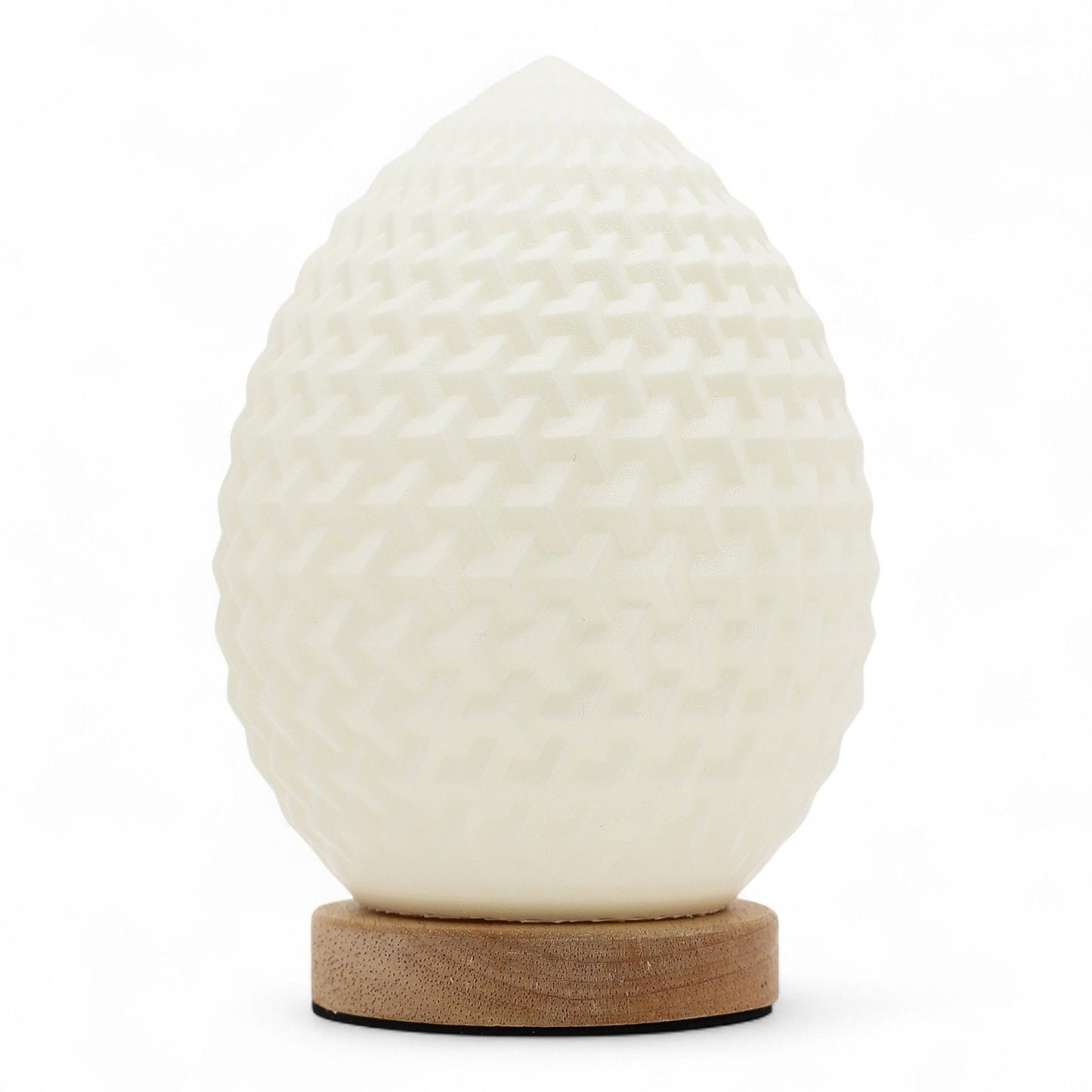 Teardrop New Wave LED Lamp – Textured Honeycomb Glow