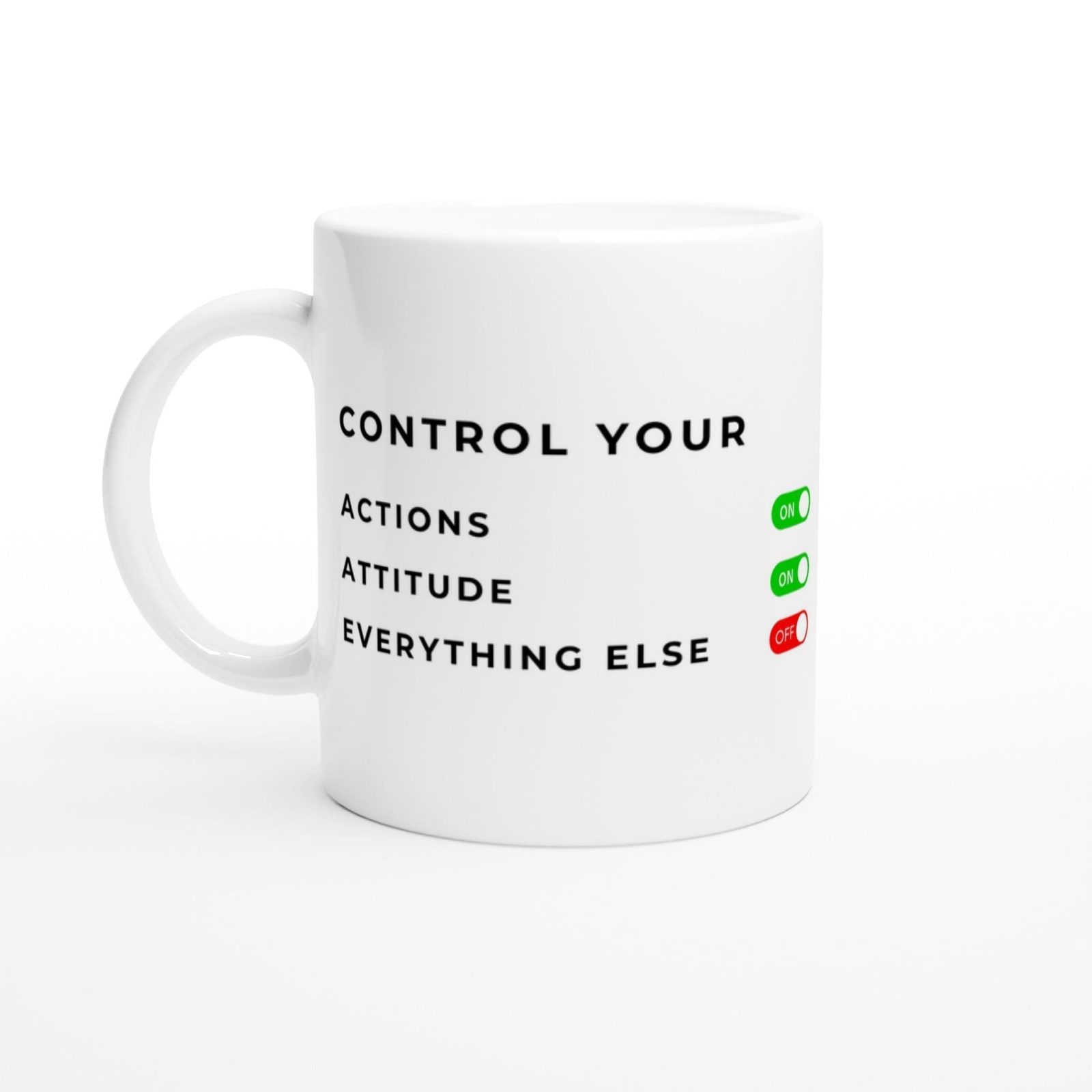 Control Your Actions Mug