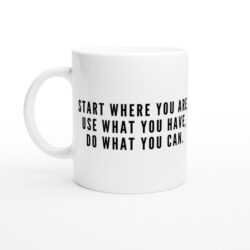 Start Where You Are Mug
