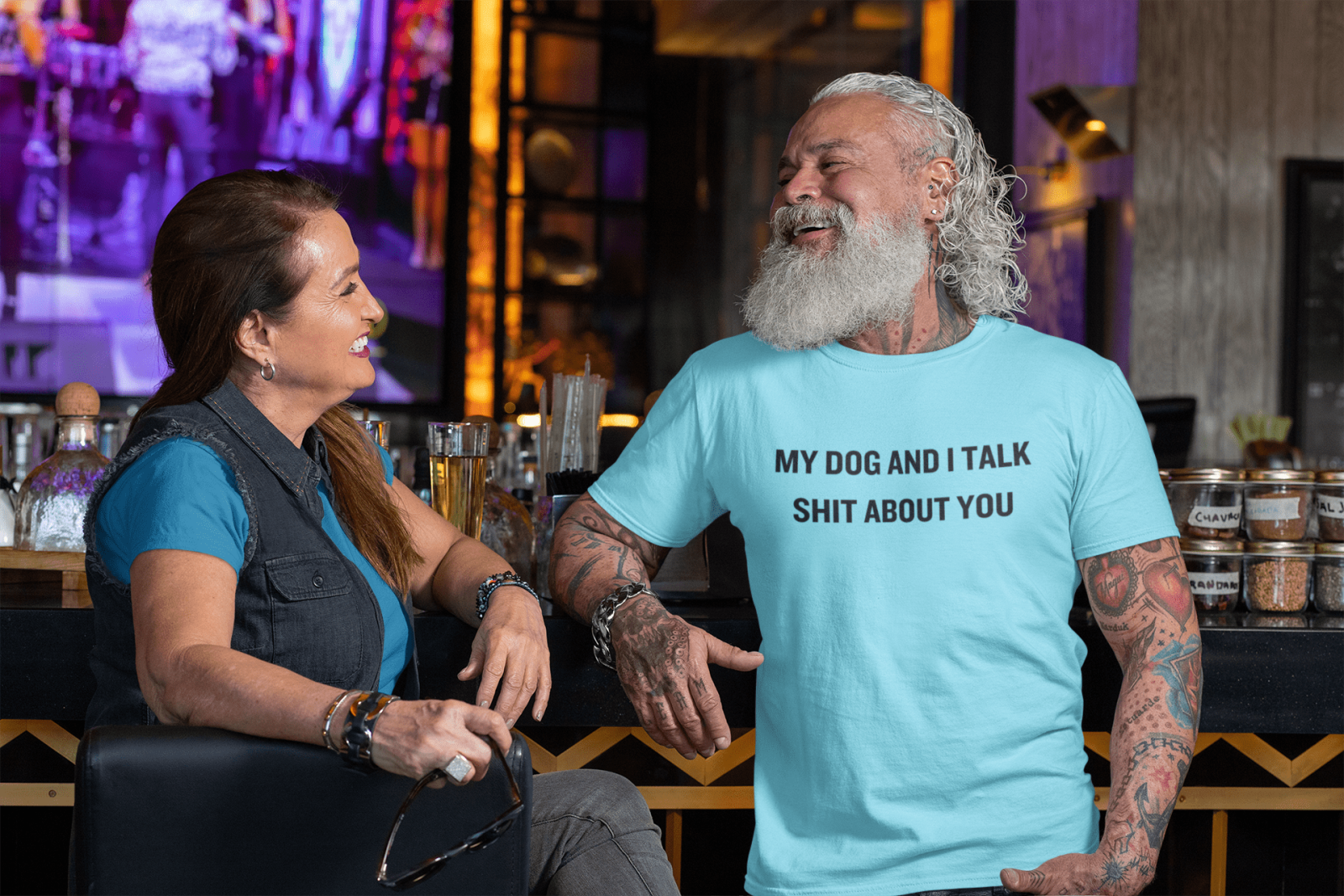Unapologetically Loyal: Why the “My Dog and I Talk Shit About You” T-Shirt Is Your New Favourite Statement Piece