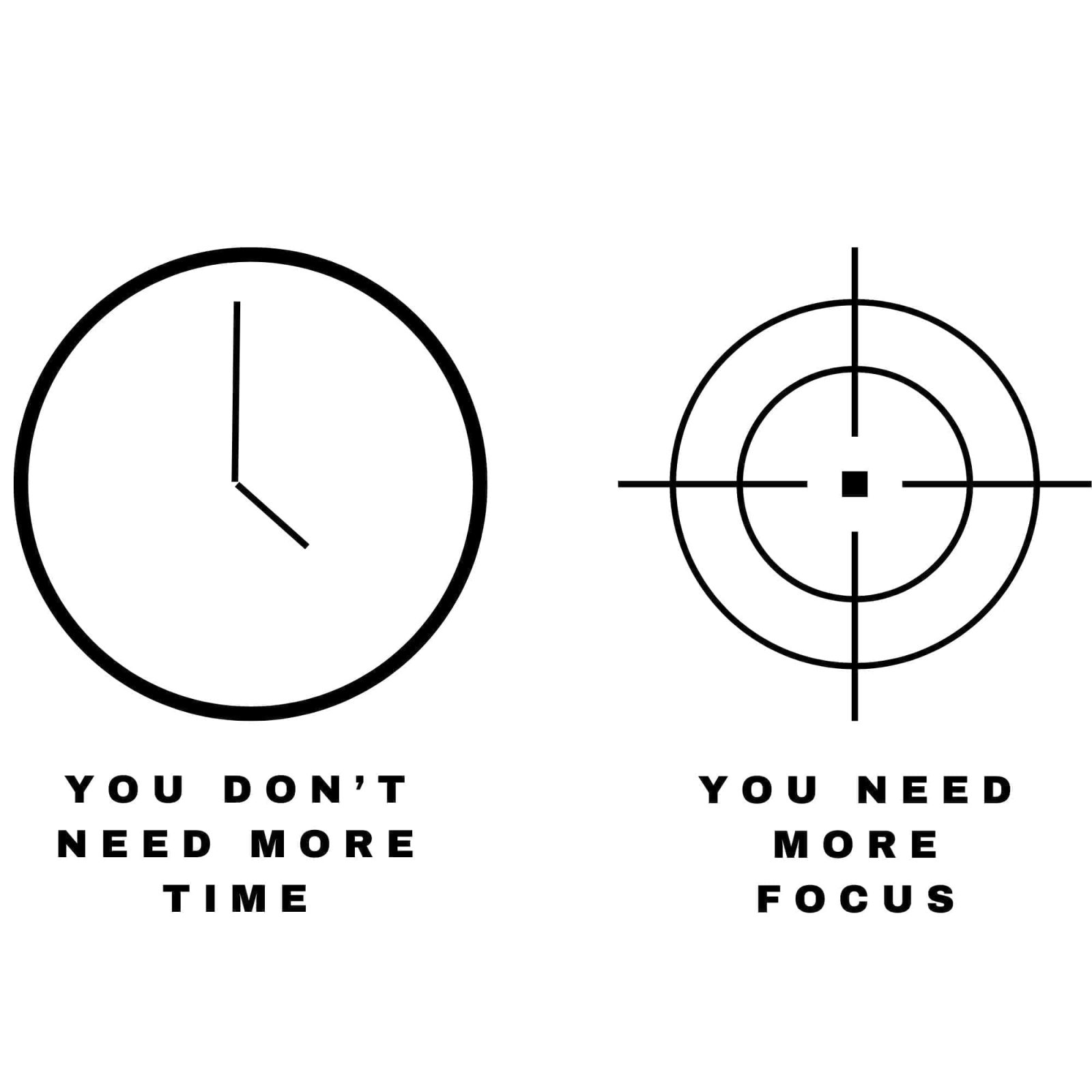 You Don’t Need More Time Mug
