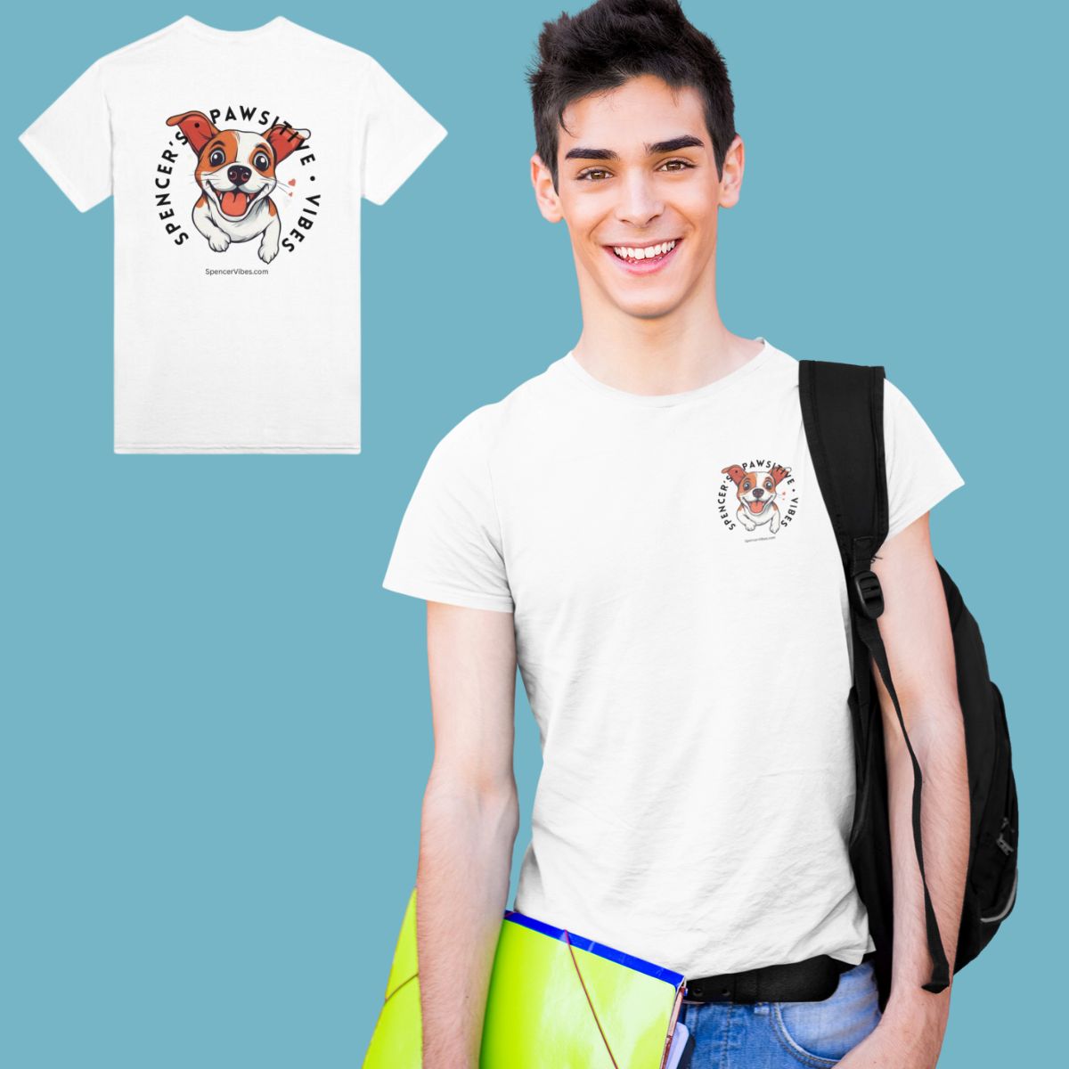 The Exclusive Spencer’s Pawsitive Vibes T-Shirt