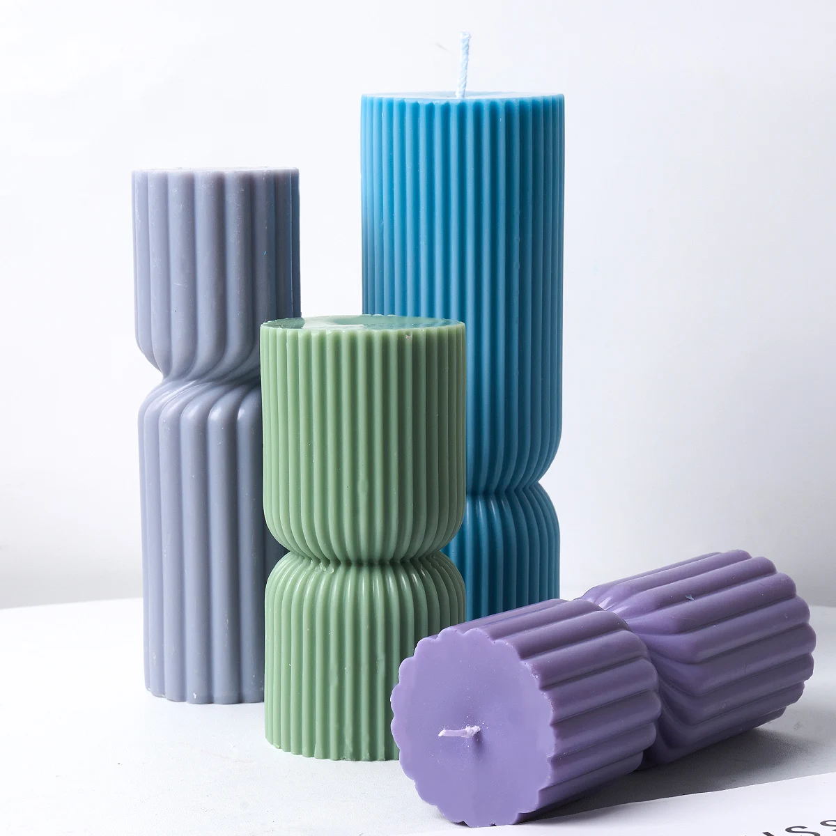 Nordic Style Cylindrical Candle Silicone Mold - Image 4