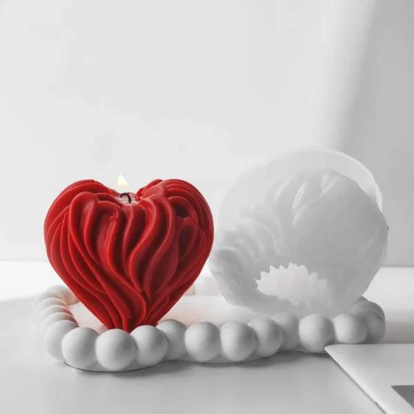 Heart Shaped Candle Mold - Image 5