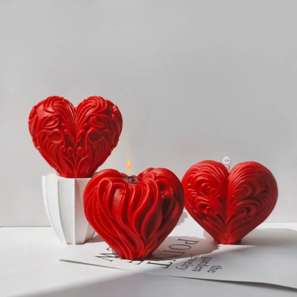 Heart Shaped Candle Mold - Image 4
