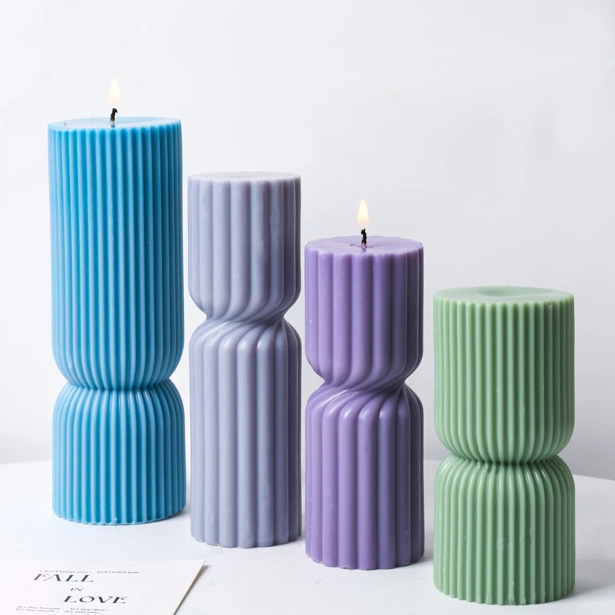 Nordic Style Cylindrical Candle Silicone Mold - Image 5