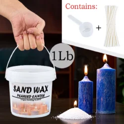 Snowflake Candle Sand 1lb | DIY Candle Making Kit