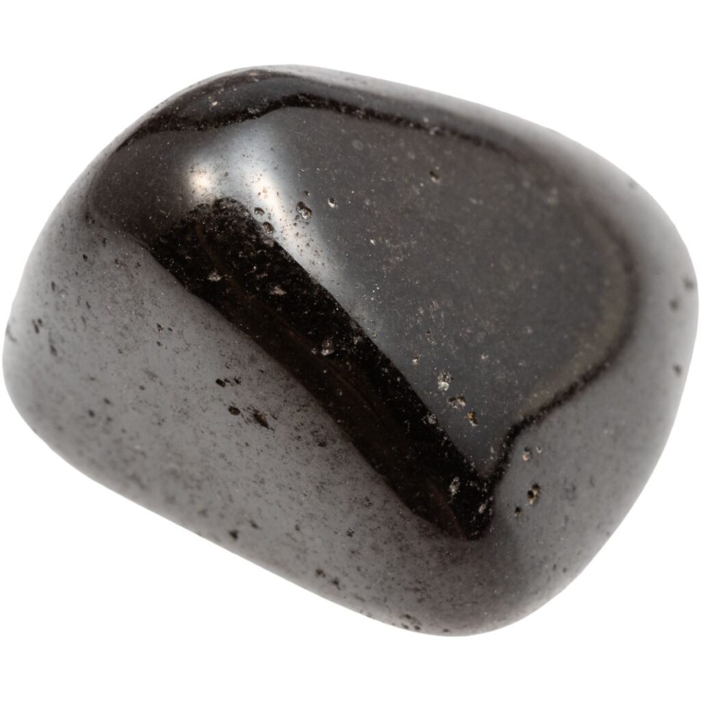 Image of Black Tourmaline, which is deeply grounding — a stone that symbolises stability and resilience.