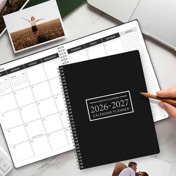 2026–2027 A4 Monthly Calendar Planner – Organiser - Image 2