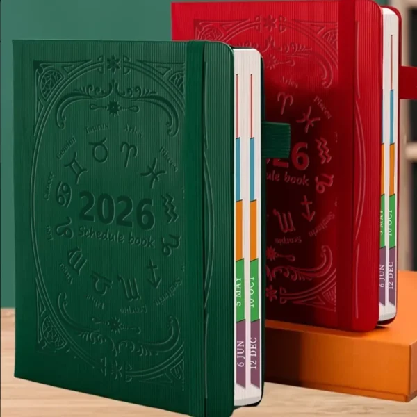 2026 Daily Planner & Calendar Journal – 8 Vibrant Colours - Image 2