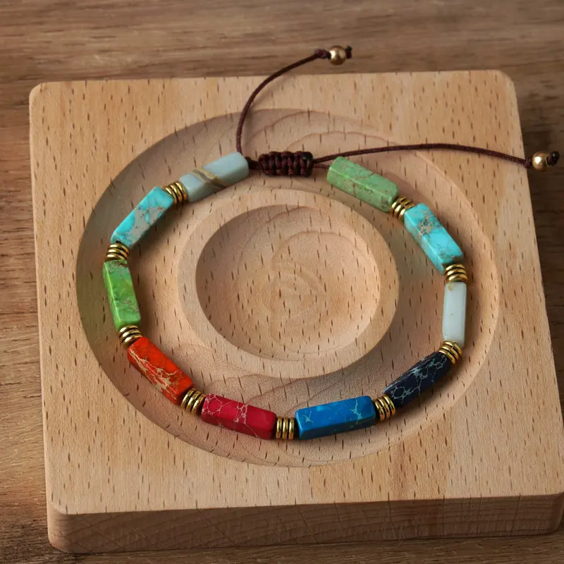 Turquoise Beaded Bracelet | Colourful Beaded Bracelet - Image 4