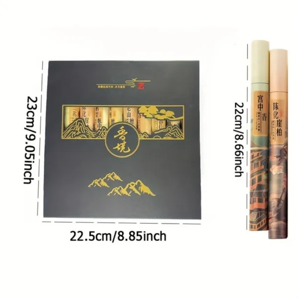 Five Classics Incense Gift Box | Sandalwood & Agarwood Collection - Image 4