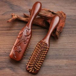 Golden Sandalwood Comb | Natural Hair Care