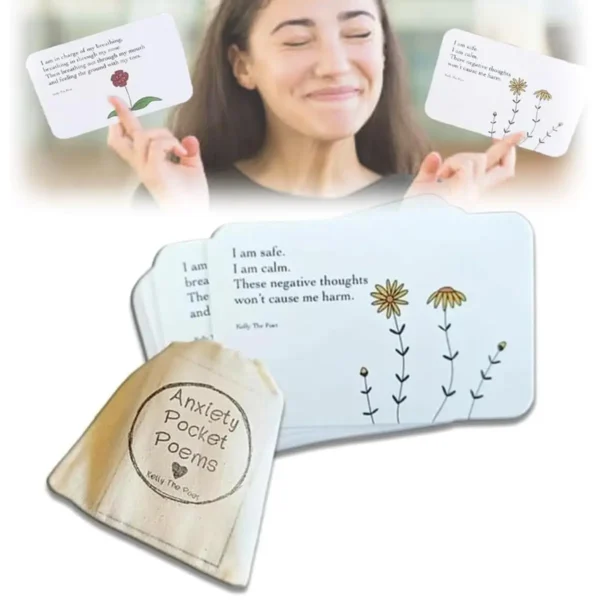 Anxiety Relief Affirmation Cards | Pocket Calm & Mindfulness Pack - Image 5