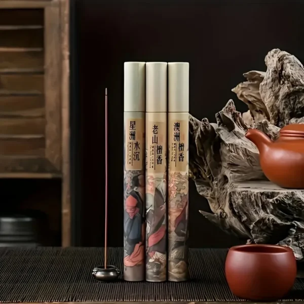 Five Classics Incense Gift Box | Sandalwood & Agarwood Collection - Image 6