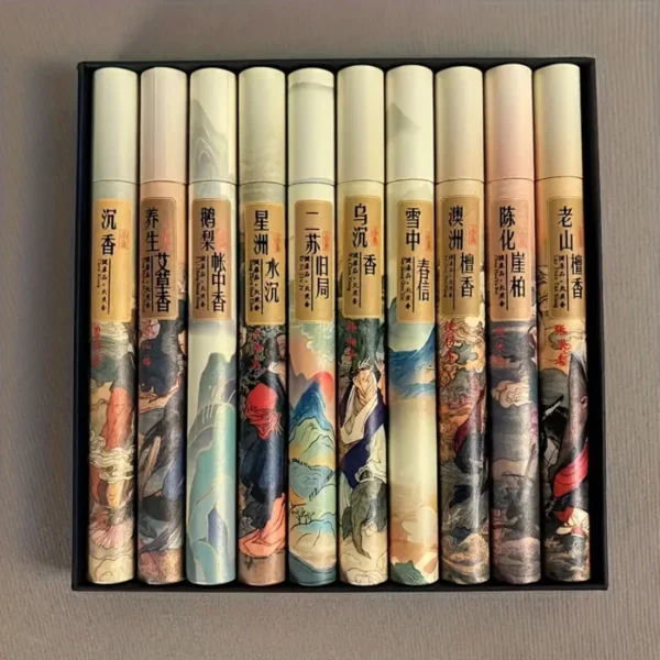 Five Classics Incense Gift Box | Sandalwood & Agarwood Collection - Image 5