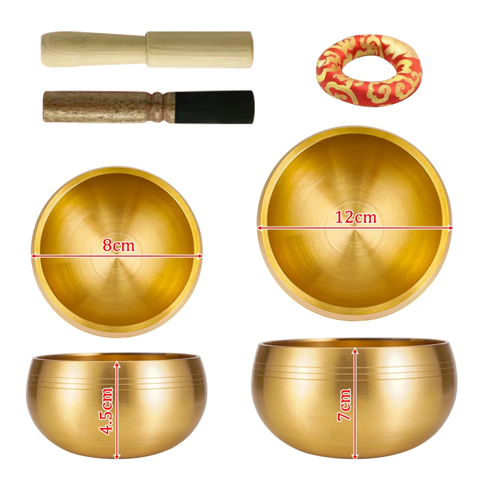 Brass Buddha Sound Bowl | Nepalese Meditation Singing Bowl - Image 6