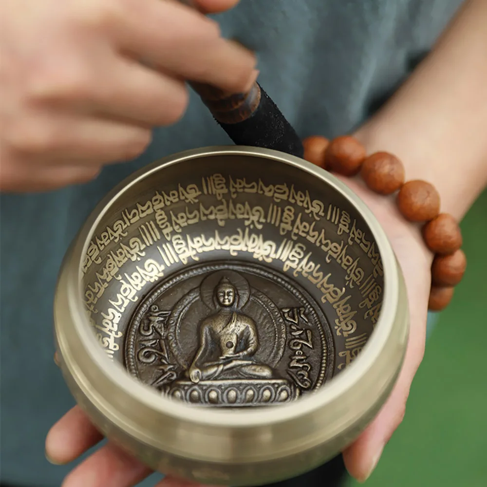 11cm Nepal Singing Bowl | Handmade Brass Meditation Bowl