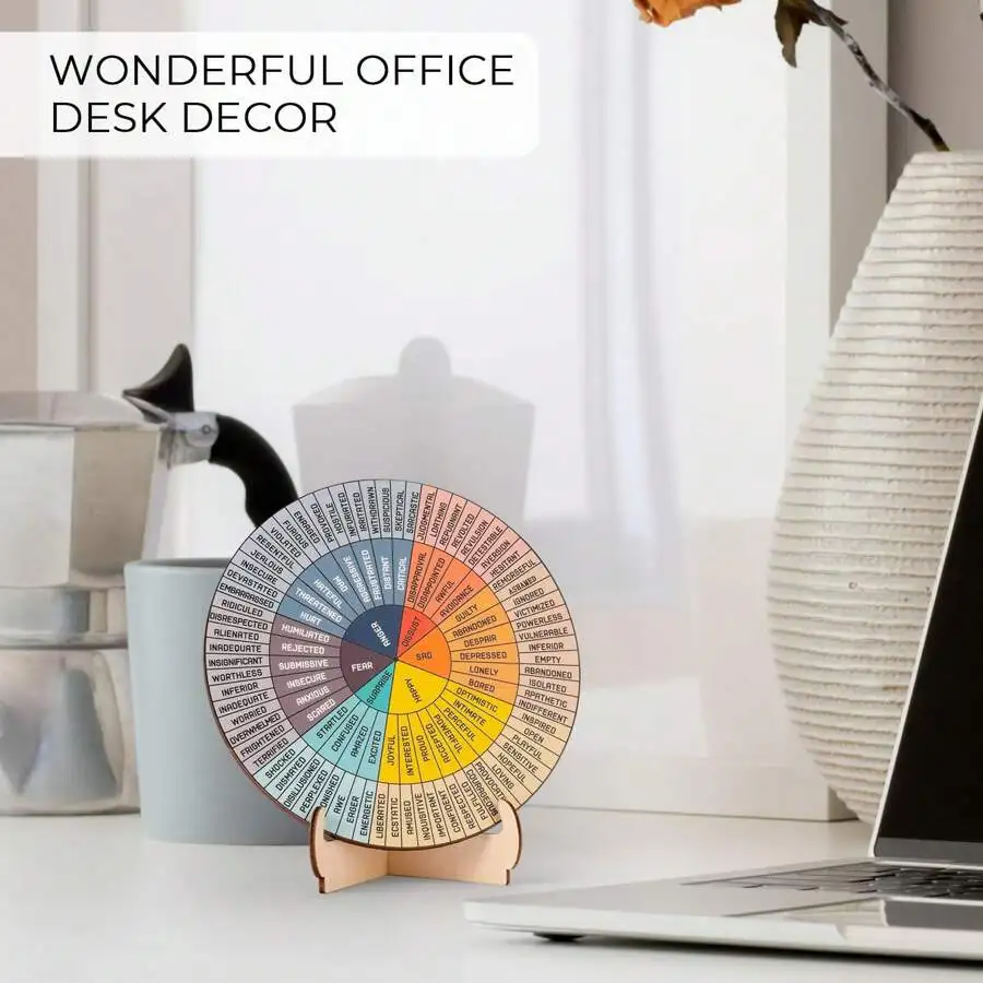 Feelings Wheel Tool | Emotional Awareness & Mindfulness Aid - Image 6