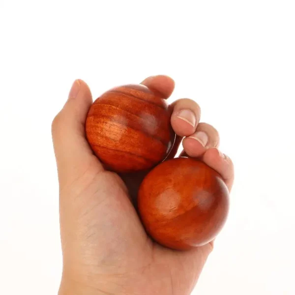Rosewood Massage Balls | Natural Stress Relief - Image 4