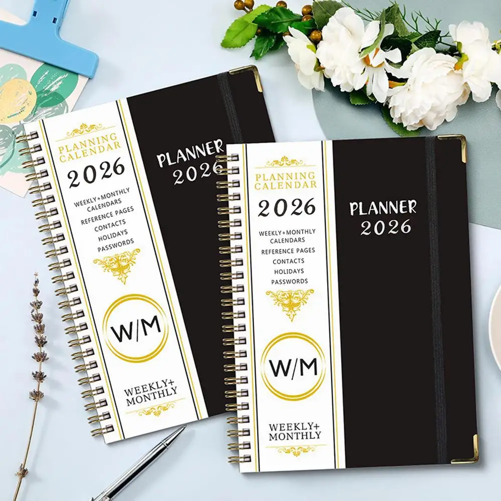 2026 Planner Notebook | A5 Daily Diary with 365 Pages & Tags - Image 4