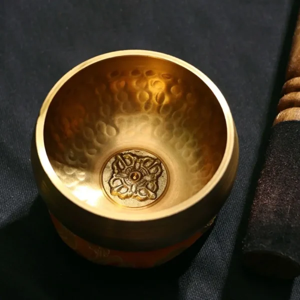 Handmade Copper Singing Bowl | Nepal Meditation Bowl - Image 3