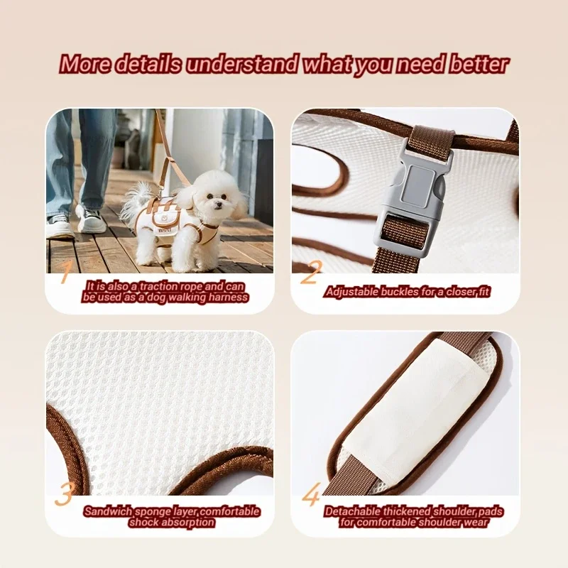 Pets Outdoor Carrying Bag for Small Dogs | Dog Travel Sling - Image 4