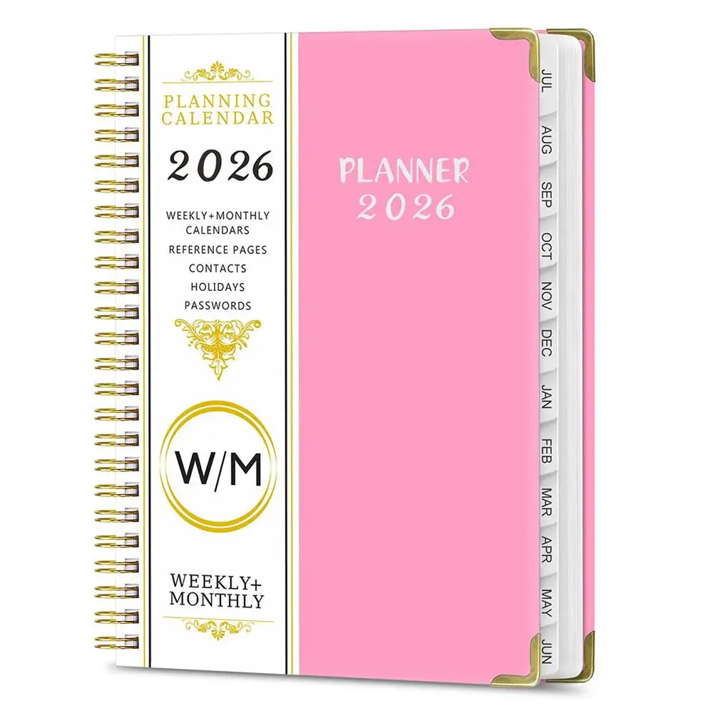 2026 Planner Notebook | A5 Daily Diary with 365 Pages & Tags - Image 2