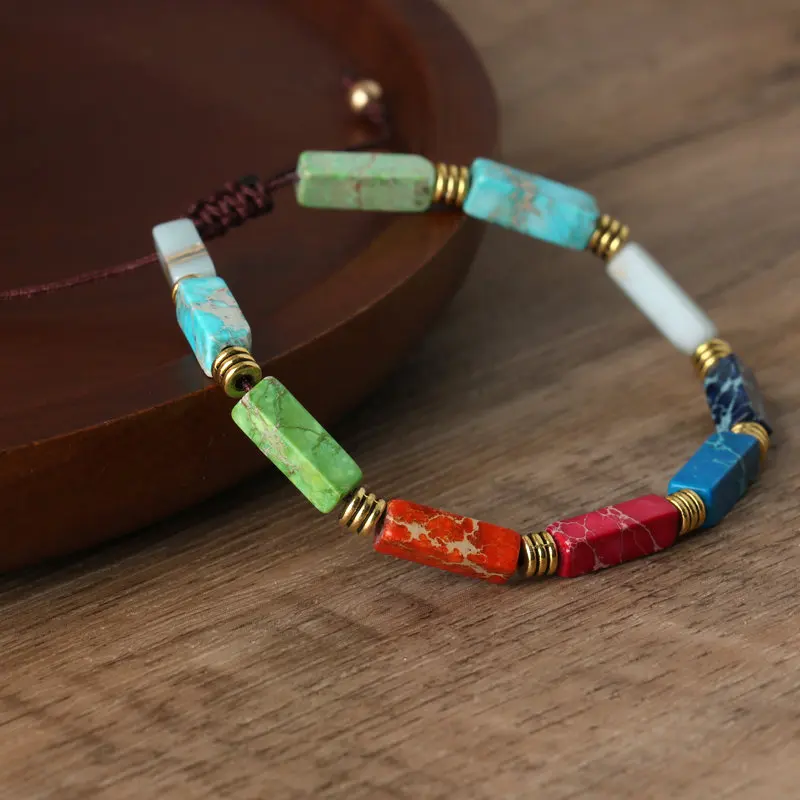Turquoise Beaded Bracelet | Colourful Beaded Bracelet - Image 3