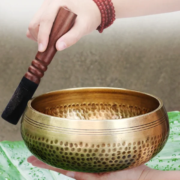 Nepal Handmade Buddha Sound Bowl | Tibetan Singing Bowl
