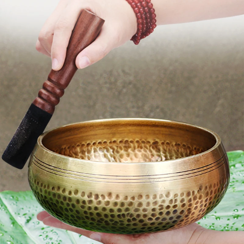 Nepal Handmade Buddha Sound Bowl | Tibetan Singing Bowl