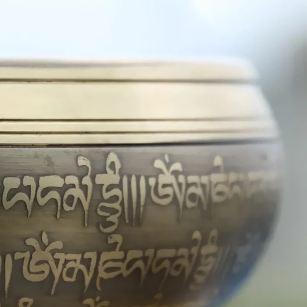 11cm Nepal Singing Bowl | Handmade Brass Meditation Bowl - Image 4