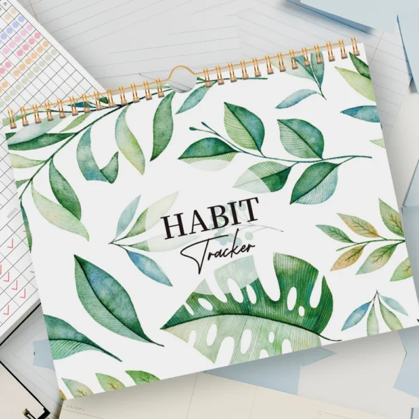 Habit Tracker Planner – 12-Month Undated Journal - Image 5