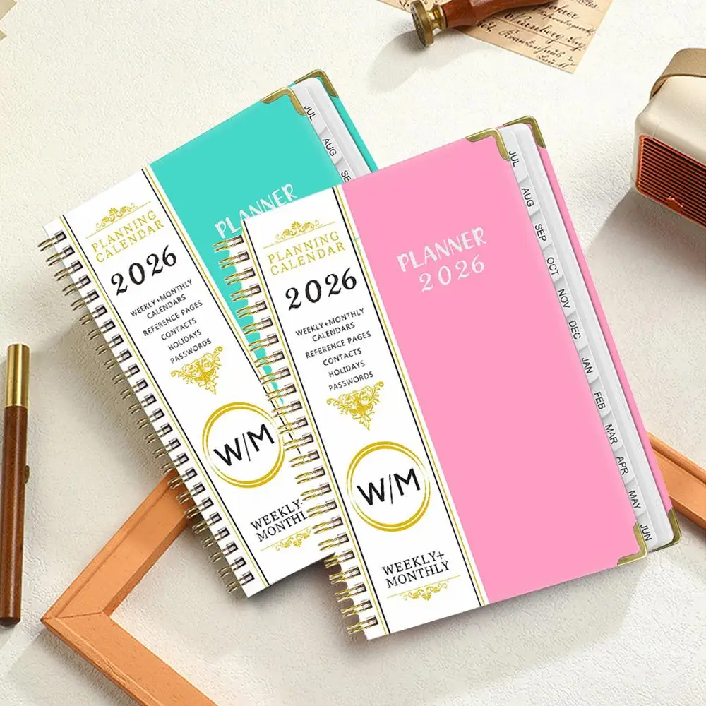2026 Planner Notebook | A5 Daily Diary with 365 Pages & Tags - Image 6