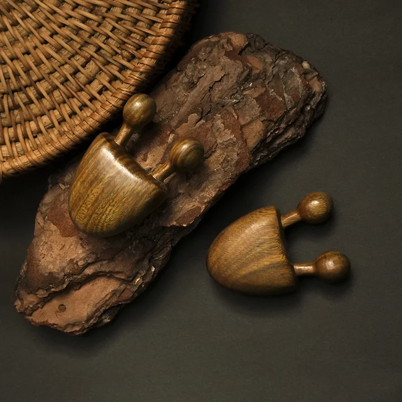 Sandalwood Facial Massager | Natural Wooden Skincare Tool - Image 2