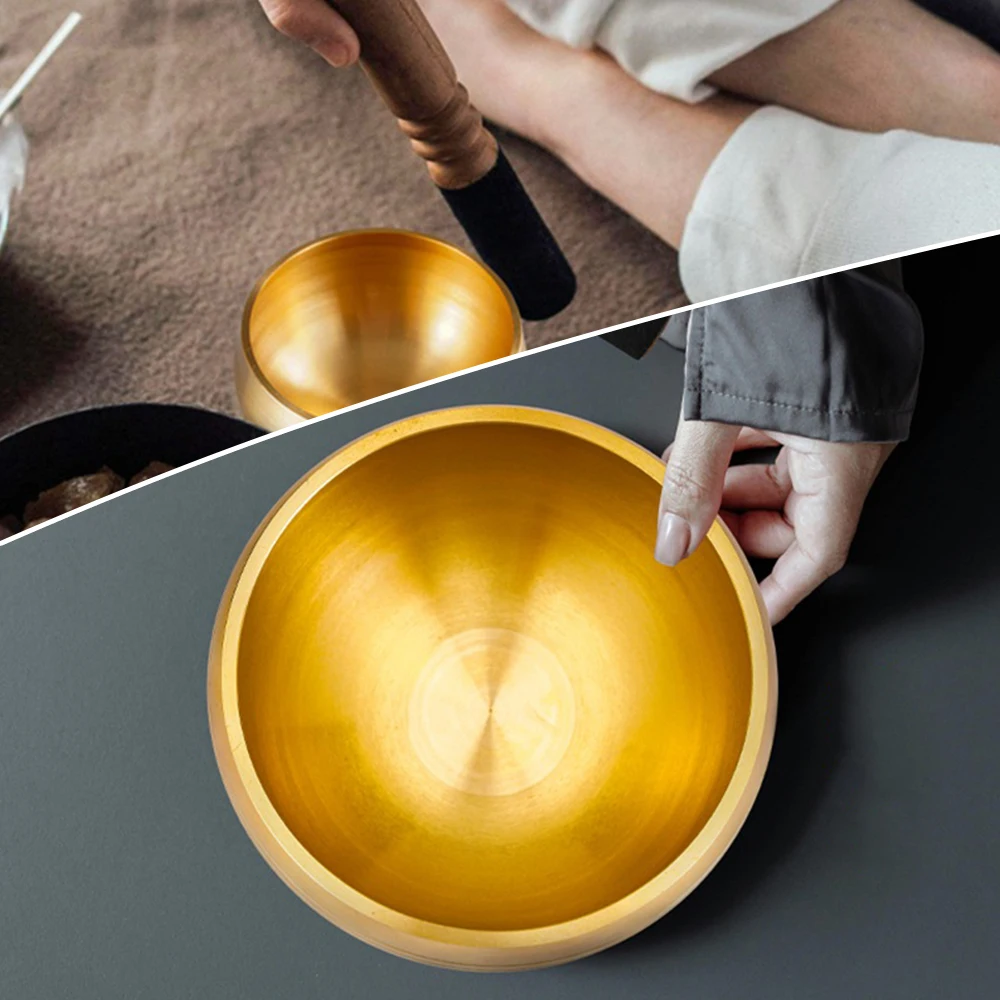Brass Buddha Sound Bowl | Nepalese Meditation Singing Bowl - Image 3