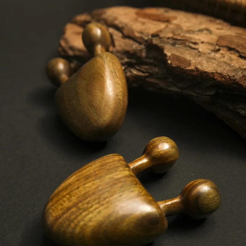 Sandalwood Facial Massager | Natural Wooden Skincare Tool - Image 6