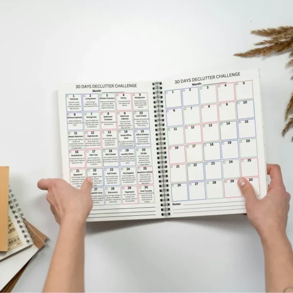 Home Clean Home Book – Weekly Cleaning Planner - Image 4