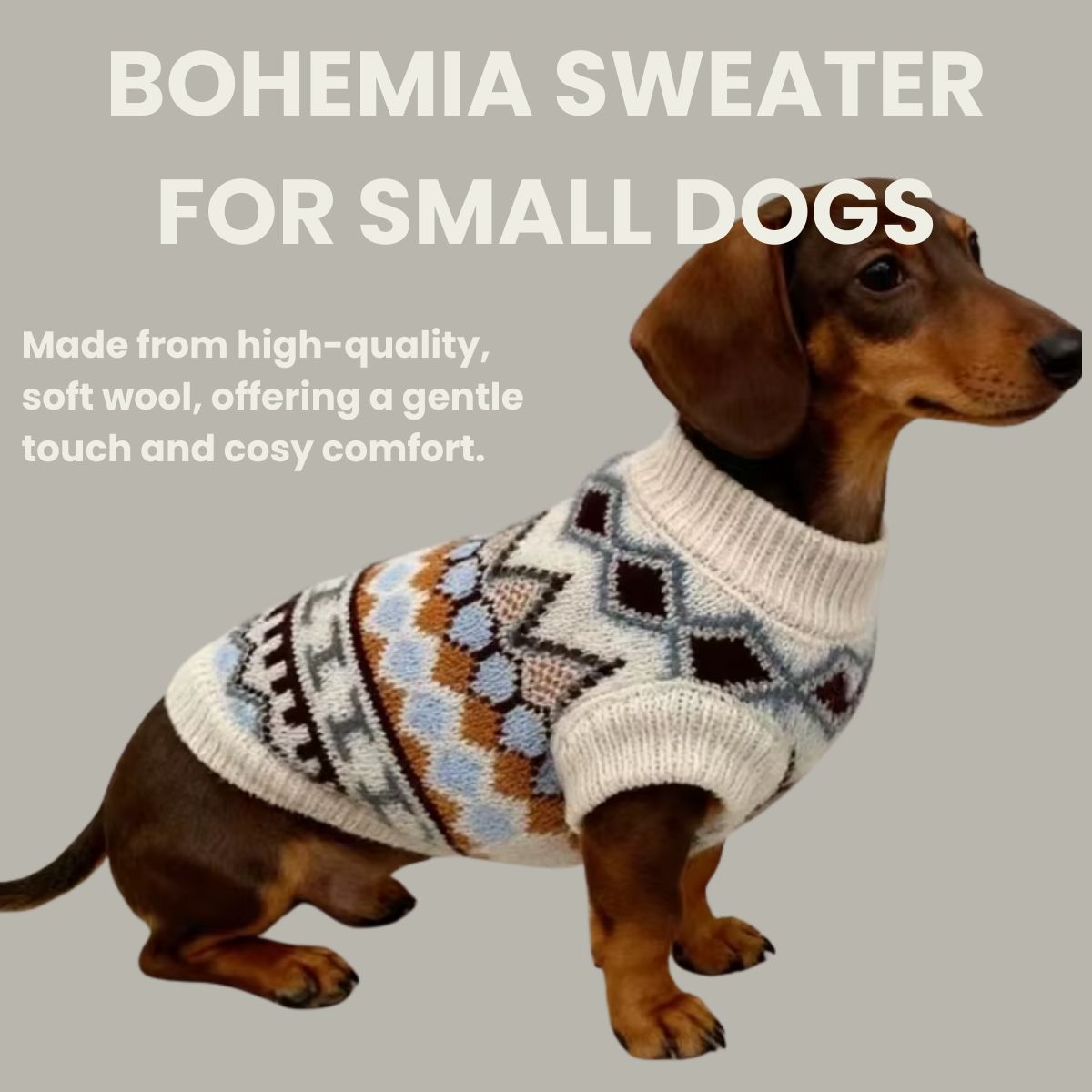 Bohemia Sweater for Small Dogs