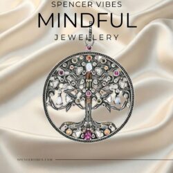 Colourful Tree of Life Pendant