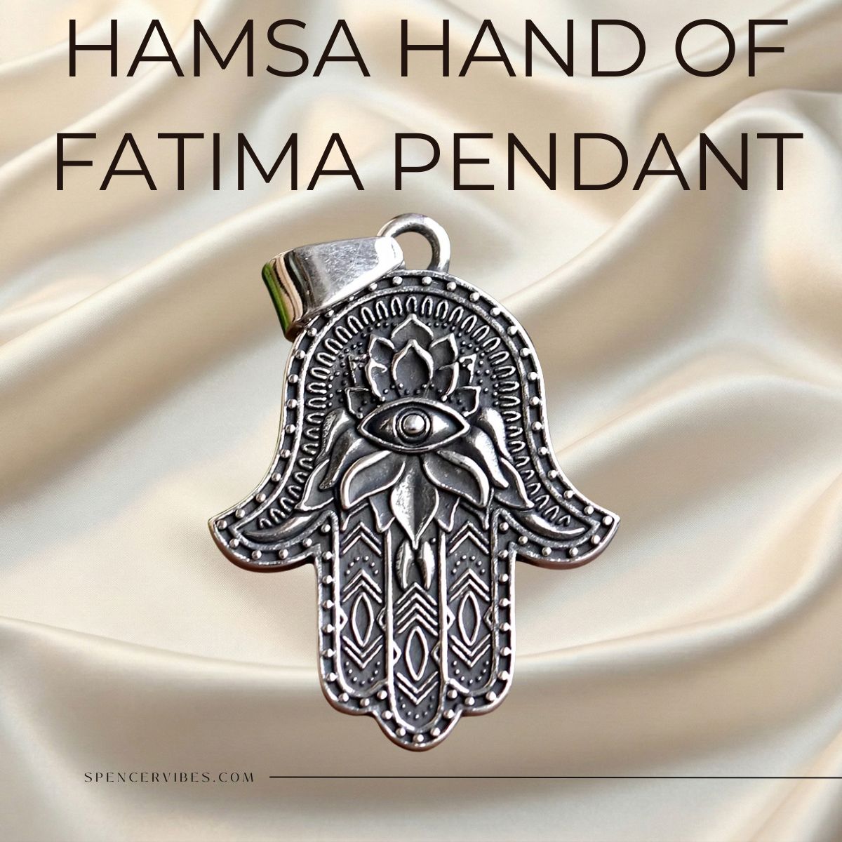Hamsa Hand of Fatima Pendant